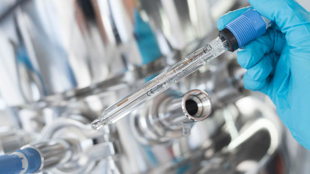 Memosens CPS171D has a certified biocompatibility according to USP class VI.