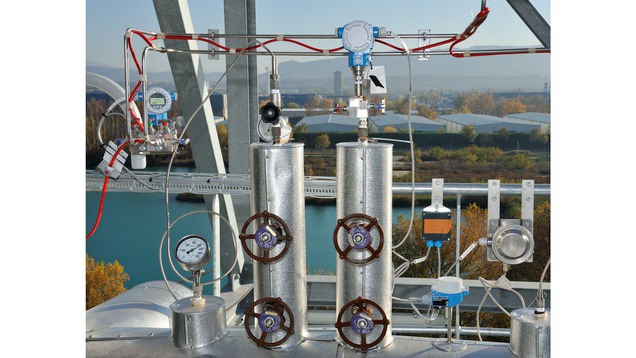 Cerabar PMP71 в применении