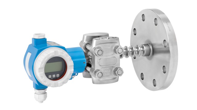 Deltabar FMD77 удлиненный температурный изолятор, горизонтальная конструкция